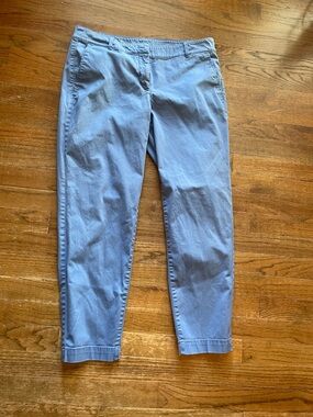 Talbots Light Blue Weekend Chino Pants size 10 petite